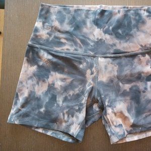 Lululemon Align HR High-Rise 6" Shorts - size 6 - Diamond Dye Graphite Grey DDGP